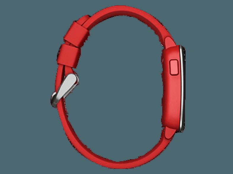 PEBBLE Time Smart Watch Rot (Smartwatch)
