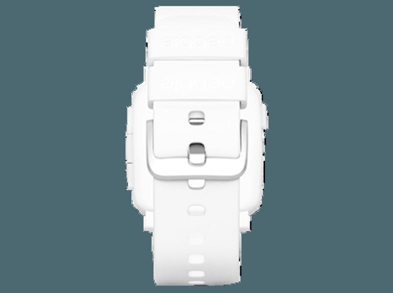 PEBBLE Time Smart Watch Weiß (Smartwatch)