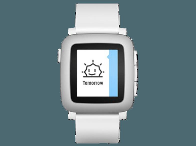 PEBBLE Time Smart Watch Weiß (Smartwatch), PEBBLE, Time, Smart, Watch, Weiß, Smartwatch,