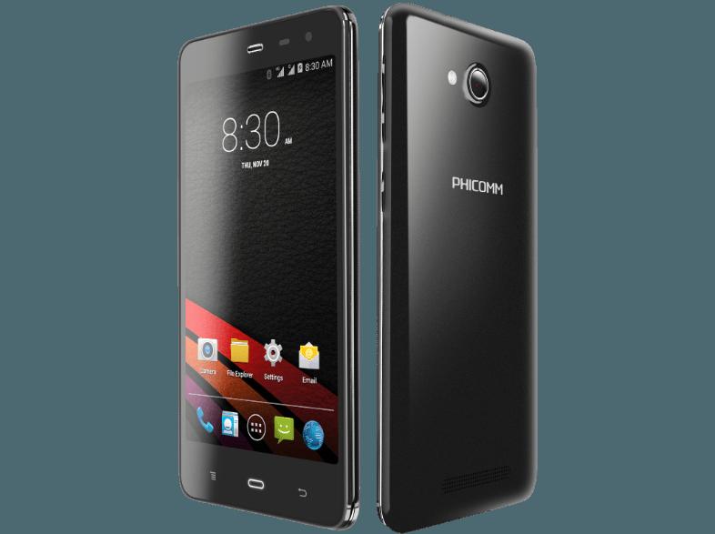 PHICOMM Energy M  8 GB Schwarz Dual SIM