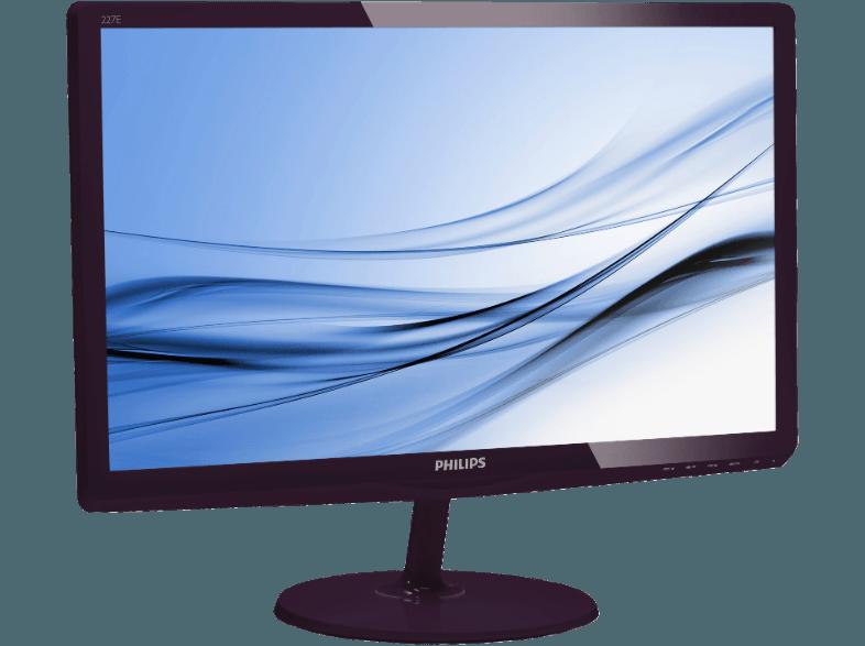 PHILIPS 227E6EDSD/00 21.5 Zoll Full-HD LCD-Monitor mit SoftBlue Technology