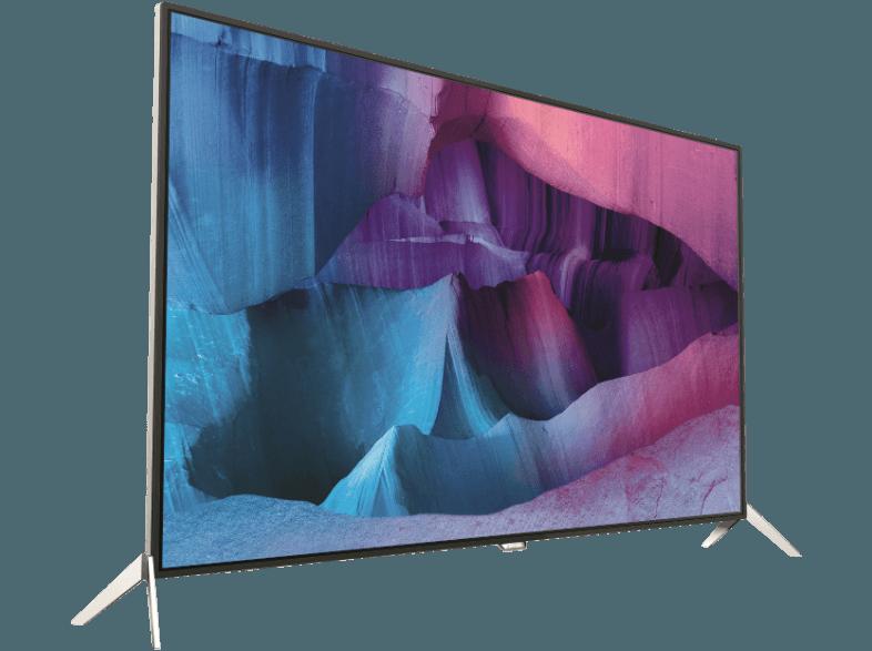 PHILIPS 55PUS7600 LED TV (Flat, 55 Zoll, UHD 4K, 3D, SMART TV)