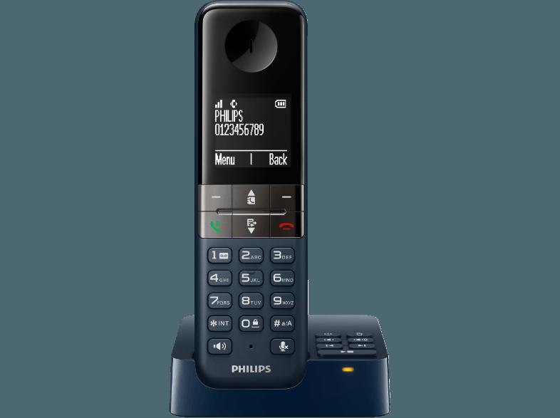 PHILIPS D4551DB/39 Schnurlostelefon mit Anrufbeantworter