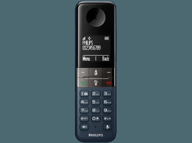 PHILIPS D4551DB/39 Schnurlostelefon mit Anrufbeantworter