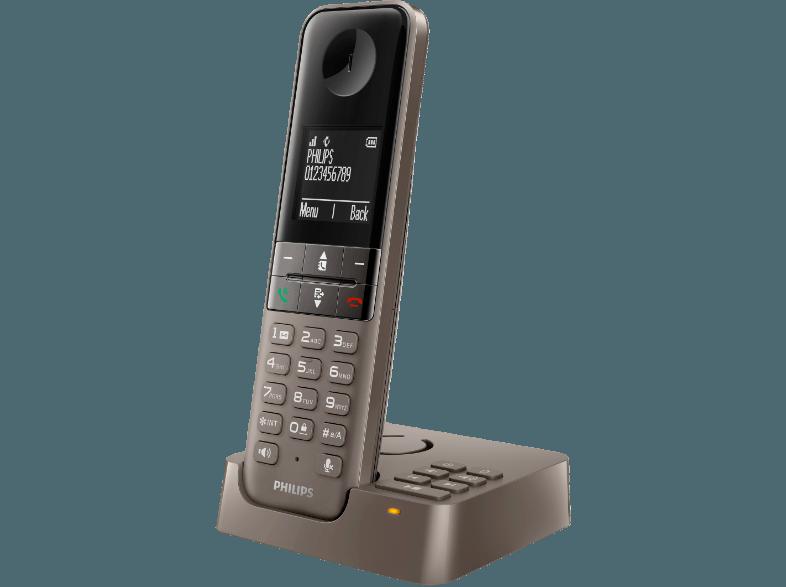 PHILIPS D4551T/39 Schnurlostelefon mit Anrufbeantworter