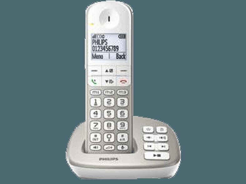 PHILIPS XL4951S/39 Schnurlostelefon mit Anrufbeantworter