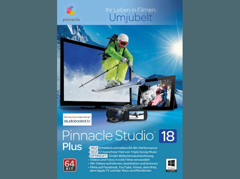 Pinnacle Studio 18 Plus, Pinnacle, Studio, 18, Plus