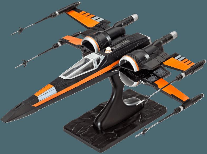 REVELL 06692 Poe's X-Wing Fighter Schwarz, Orange, REVELL, 06692, Poe's, X-Wing, Fighter, Schwarz, Orange