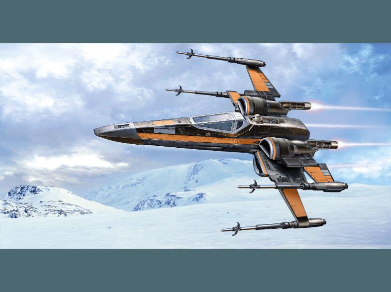 REVELL 06692 Poe's X-Wing Fighter Schwarz, Orange