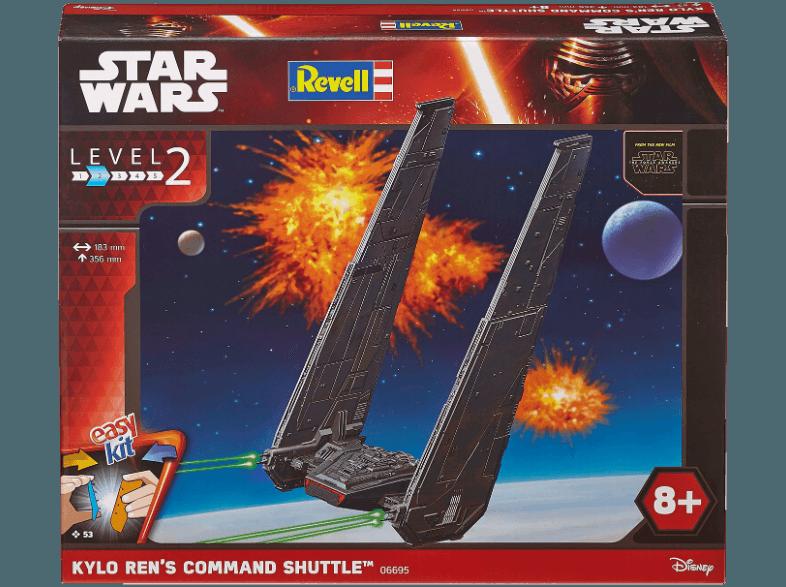 REVELL 06695 Kylos Ren's Command Shuttle Schwarz