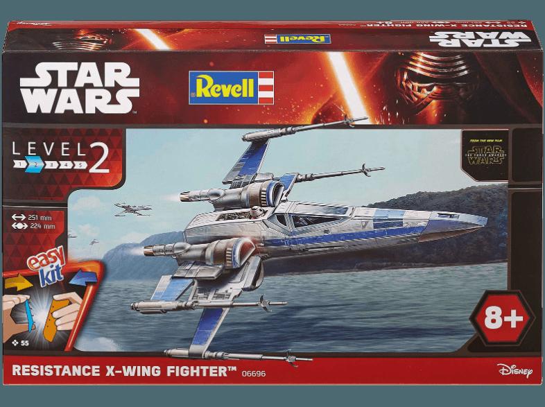 REVELL 06696 Resistance X-Wing Fighter Weiß, Blau, REVELL, 06696, Resistance, X-Wing, Fighter, Weiß, Blau