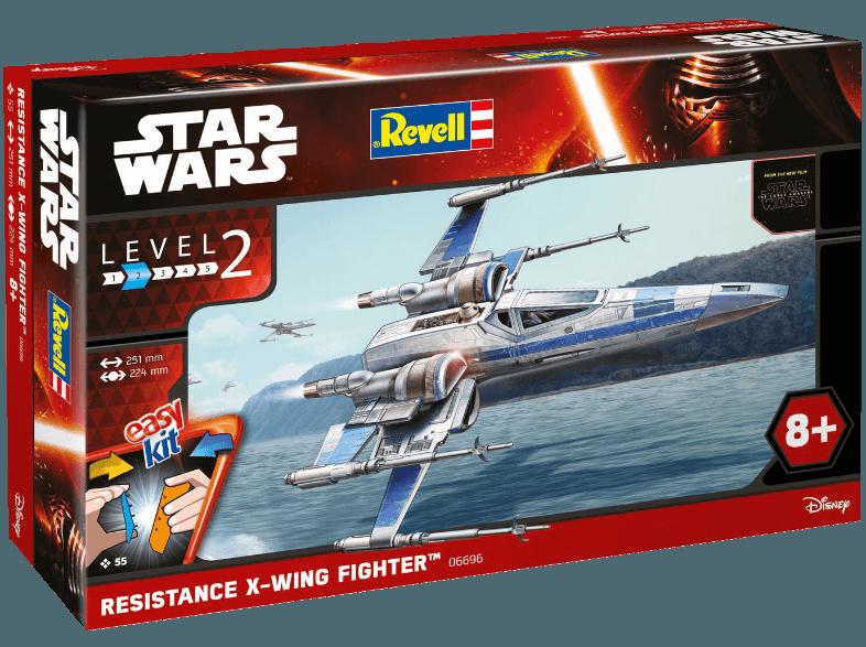 REVELL 06696 Resistance X-Wing Fighter Weiß, Blau, REVELL, 06696, Resistance, X-Wing, Fighter, Weiß, Blau