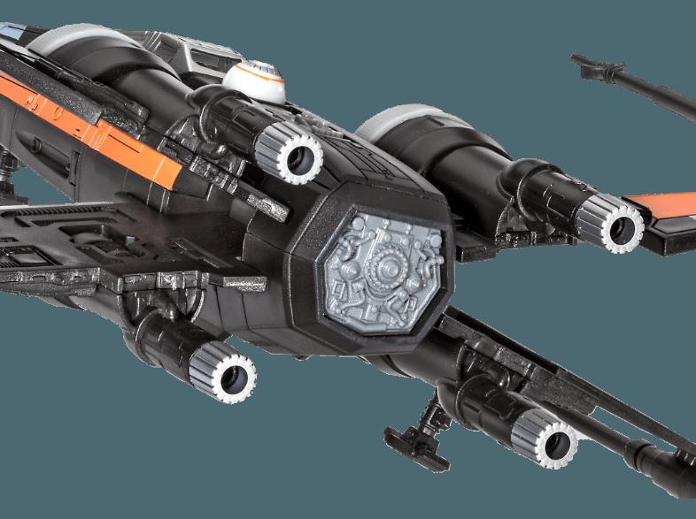 REVELL 06750 Build & Play Poe's X-Wing Fighter Schwarz, Orange