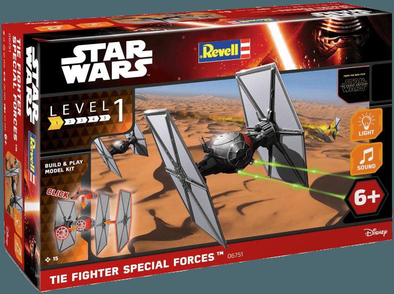 REVELL 06751 Build & Play Tie Fighter Schwarz, REVELL, 06751, Build, &, Play, Tie, Fighter, Schwarz