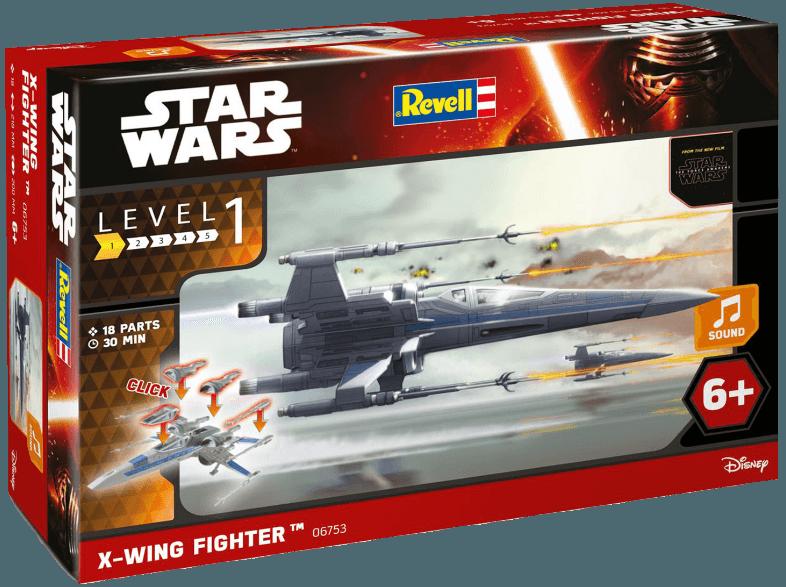 REVELL 06753 Build & Play X-Wing Fighter Weiß / Blau