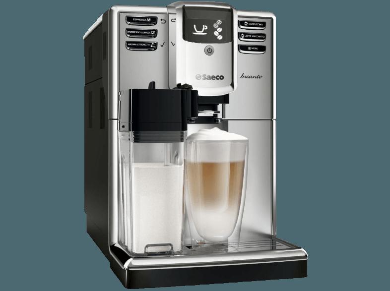 SAECO HD 8917/01 Incanto OTC Kaffeevollautomat (Keramik, 1.8 Liter, Edelstahl/Schwarz), SAECO, HD, 8917/01, Incanto, OTC, Kaffeevollautomat, Keramik, 1.8, Liter, Edelstahl/Schwarz,