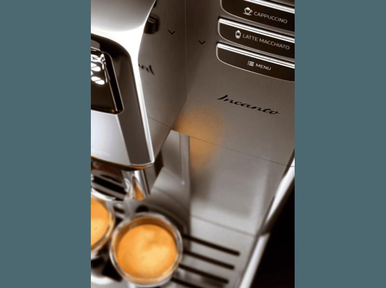 SAECO HD 8917/01 Incanto OTC Kaffeevollautomat (Keramik, 1.8 Liter, Edelstahl/Schwarz)