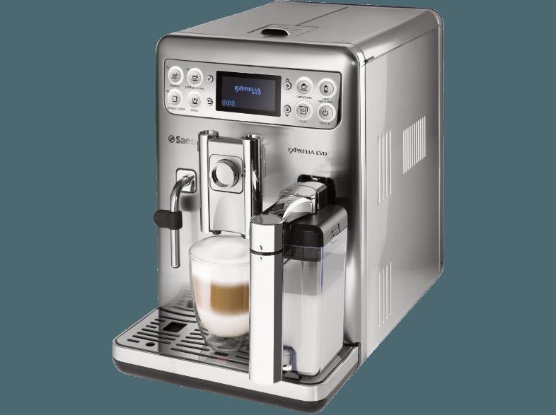 SAECO HD8858/01 Exprelia Evo Kaffeevollautomat (Keramikmahlwerk, 1.5 Liter, Edelstahl/Silber), SAECO, HD8858/01, Exprelia, Evo, Kaffeevollautomat, Keramikmahlwerk, 1.5, Liter, Edelstahl/Silber,