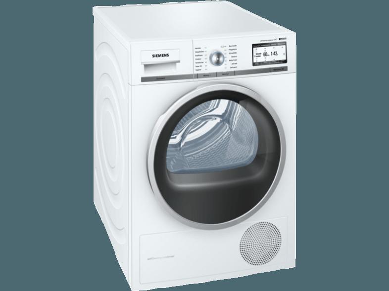 SIEMENS WT47Y7W0 Kondenstrockner mit Wärmepumpentechnologie (8 kg, A   )
