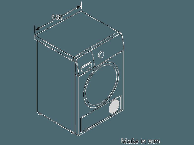 SIEMENS WT47Y7W0 Kondenstrockner mit Wärmepumpentechnologie (8 kg, A   )