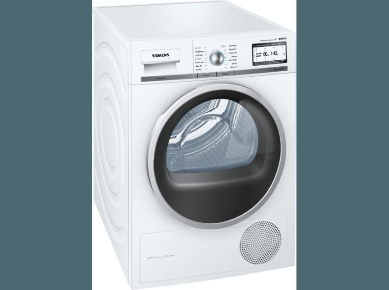 SIEMENS WT47Y7W0 Kondenstrockner mit Wärmepumpentechnologie (8 kg, A   )