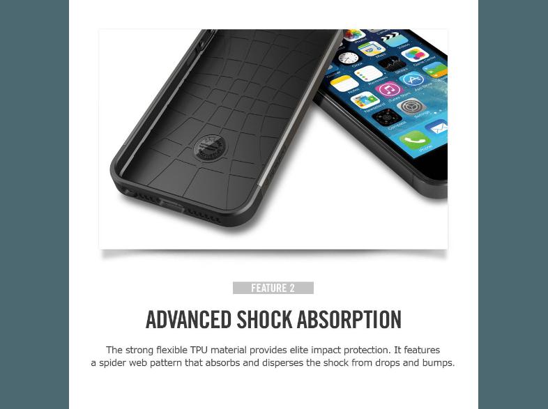 SPIGEN SGP10476 Slim Armor Case Case iPhone 5, SPIGEN, SGP10476, Slim, Armor, Case, Case, iPhone, 5