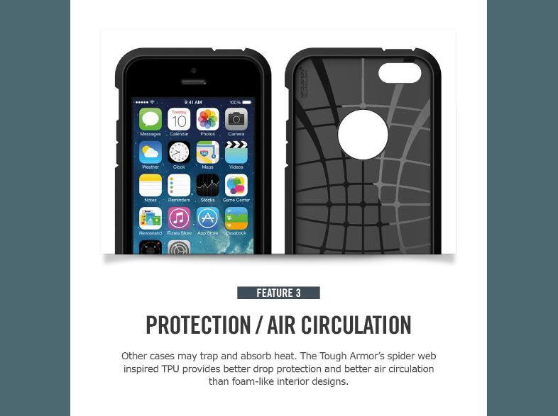 SPIGEN SGP10491 Tough Armor Case Case iPhone 5