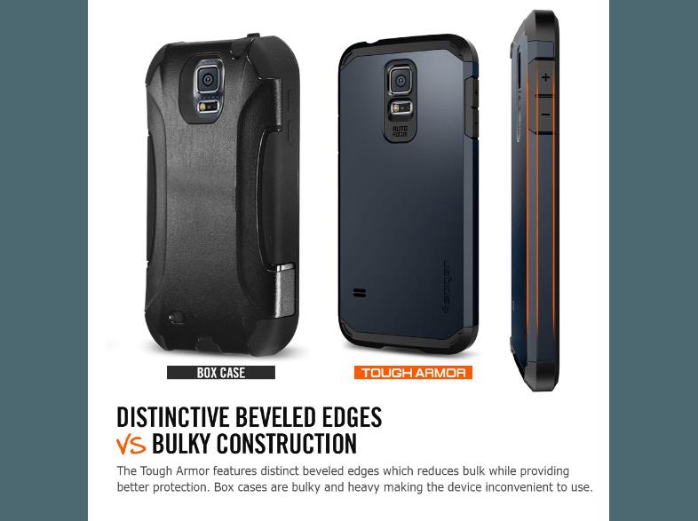 SPIGEN SGP10761 Tough Armor Case Case Galaxy S5, SPIGEN, SGP10761, Tough, Armor, Case, Case, Galaxy, S5