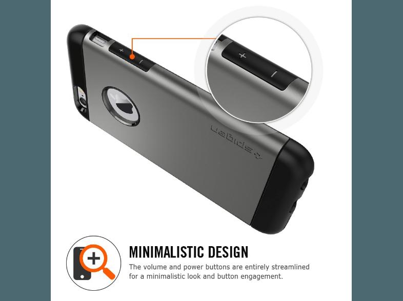 SPIGEN SGP10905 Slim Amor Case   Kickstand Case iPhone 6 Plus