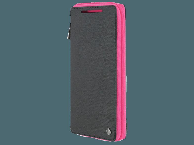 TELILEO 3644 Zip Case Hochwertige Echtledertasche Xperia Z1 Compact