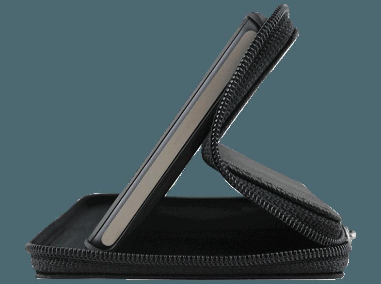 TELILEO 3645 Zip Case Hochwertige Echtledertasche Xperia Z2
