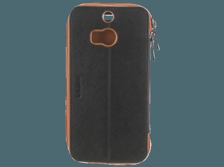 TELILEO 3654 Zip Case Hochwertige Echtledertasche One M8