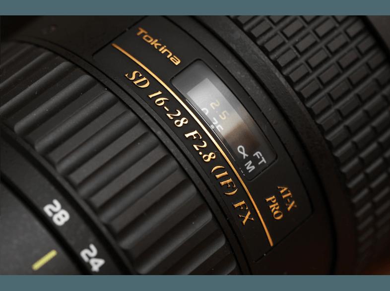 TOKINA AT-X 16-28/2.8 Pro FX Vollformatobjektiv für Canon (16 mm- 28 mm, f/2.8)