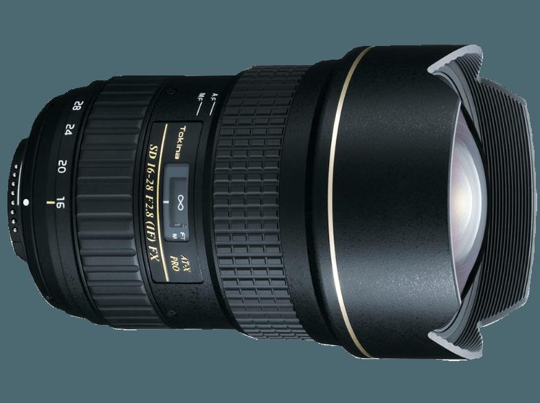 TOKINA AT-X 16-28/2.8 Pro FX Vollformatobjektiv für Nikon F (16 mm- 28 mm, f/2.8)