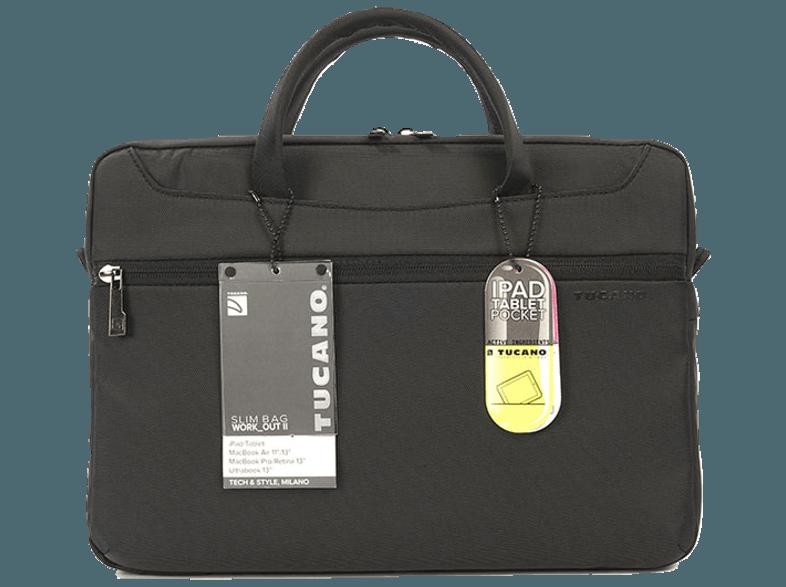 TUCANO 33987 WO2-MB13 WORK OUT II Notebooktasche MacBook 13 Zoll und Ultrabook 13 Zoll, TUCANO, 33987, WO2-MB13, WORK, OUT, II, Notebooktasche, MacBook, 13, Zoll, Ultrabook, 13, Zoll