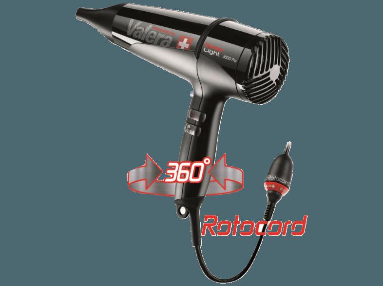 VALERA 55601172 Swiss Light 3000 PRO Rotocord  (Schwarz, 1800 Watt)