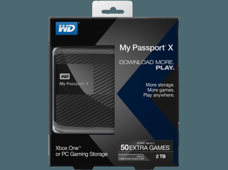 WD My Passport® X Gaming-Speicher für X-Box One