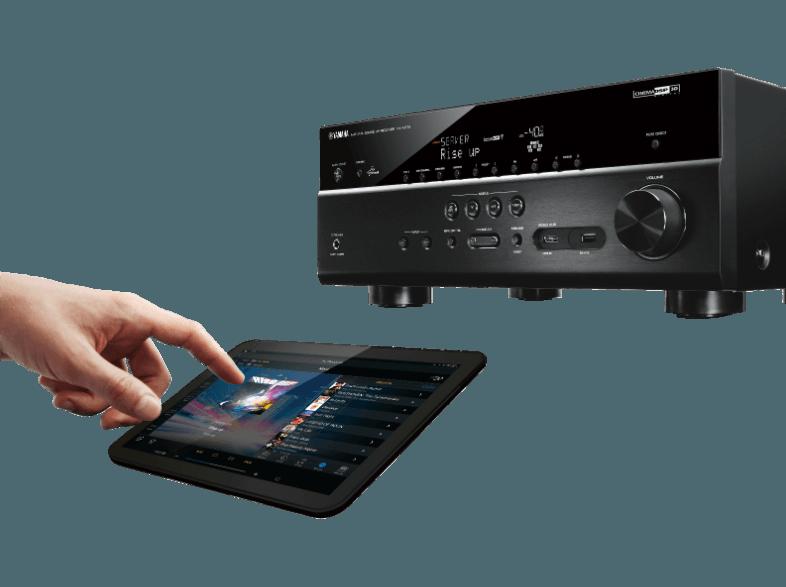 YAMAHA RX-V779 AV Receiver (7.2 Kanäle, 160 Watt pro Kanal, Schwarz), YAMAHA, RX-V779, AV, Receiver, 7.2, Kanäle, 160, Watt, pro, Kanal, Schwarz,