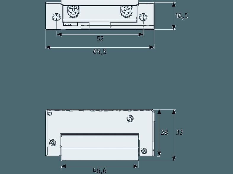 ABUS 57555-6 ET 85 EK Türöffner