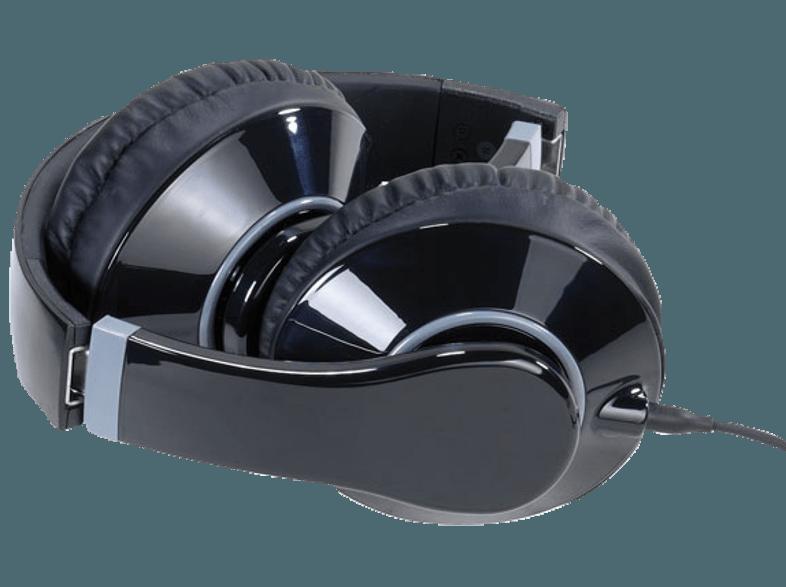 AIRCOUSTIC HiFi Stereo Kopfhörer mit Telefonfunktion, schwarz Kopfhörer Schwarz, AIRCOUSTIC, HiFi, Stereo, Kopfhörer, Telefonfunktion, schwarz, Kopfhörer, Schwarz