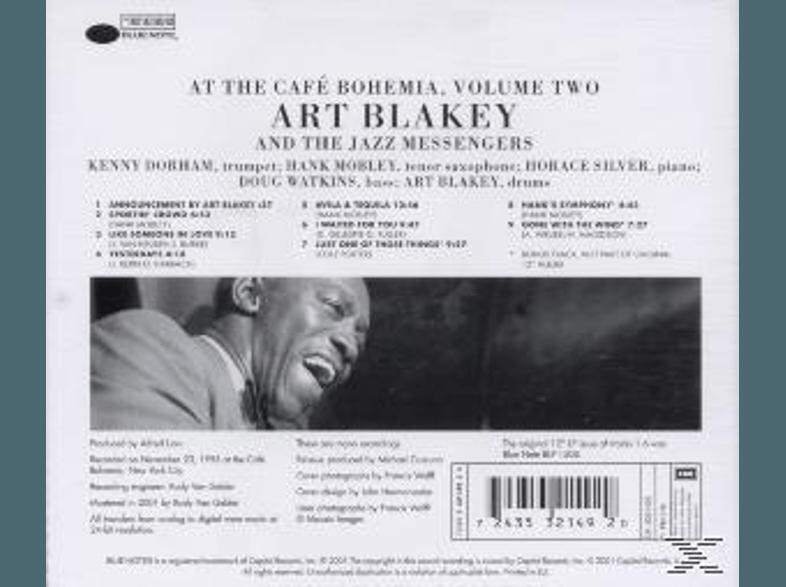 Art Blakey And The Jazz Messengers - AT THE CAFE BOHEMIA 2 ( 3 BONUS TRACKS), Art, Blakey, And, The, Jazz, Messengers, AT, THE, CAFE, BOHEMIA, 2, , 3, BONUS, TRACKS,