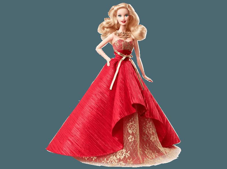 BARBIE BDH13 Barbie Collector: Holiday Doll 2014 Rot, BARBIE, BDH13, Barbie, Collector:, Holiday, Doll, 2014, Rot