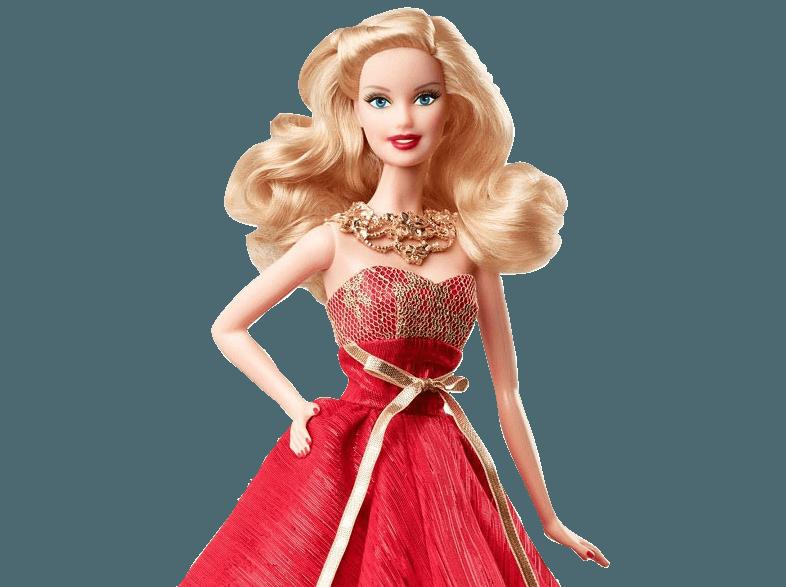 BARBIE BDH13 Barbie Collector: Holiday Doll 2014 Rot, BARBIE, BDH13, Barbie, Collector:, Holiday, Doll, 2014, Rot