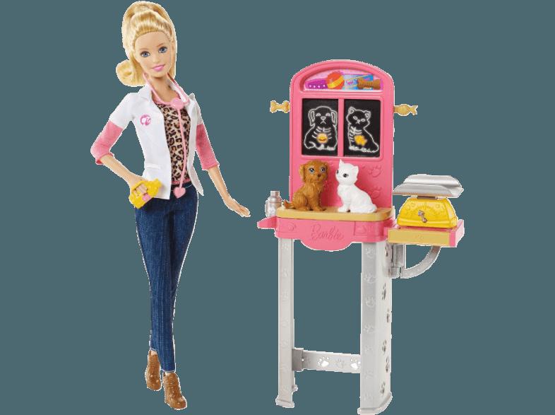 BARBIE CCP70 Ich wäre gern… Tierärztin Spielset