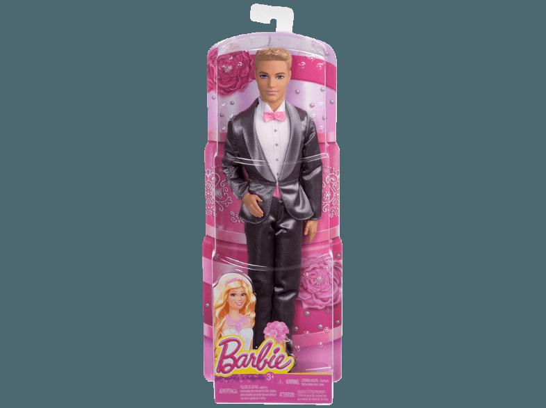 BARBIE CFF38 Bräutigam Ken Grau, BARBIE, CFF38, Bräutigam, Ken, Grau