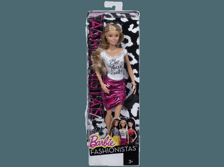 BARBIE CFG12 Barbie mit Be Yourself Dress Weiß, Pink