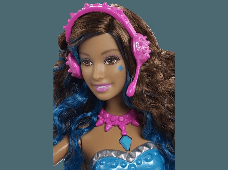 BARBIE CMT04 Rockstar Erika mit Gitarre Blau, Lila