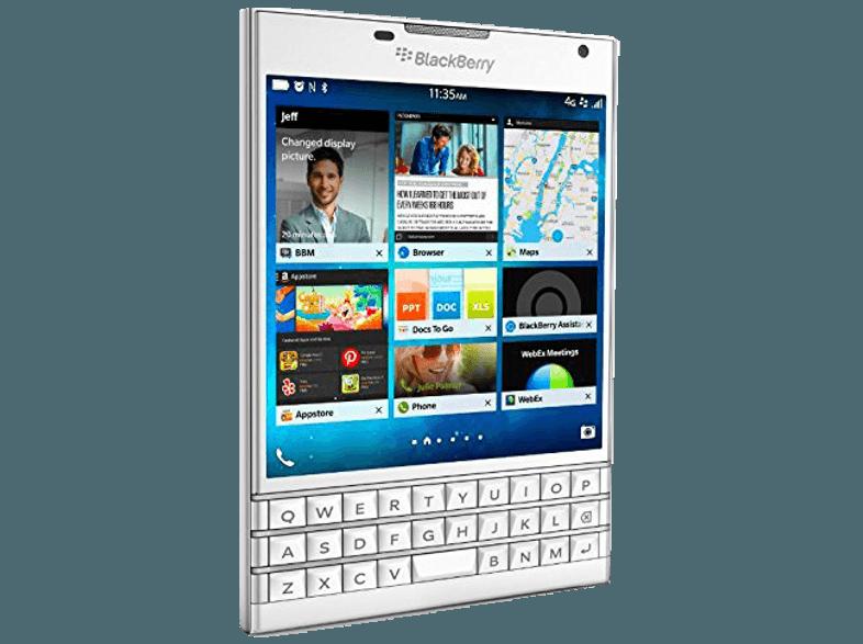 BLACKBERRY Passport 32 GB Weiß, BLACKBERRY, Passport, 32, GB, Weiß