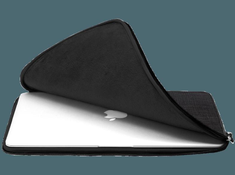 BOOQ Mamba sleeve 12 Zoll schwarz Sleeve MacBook 12 Zoll