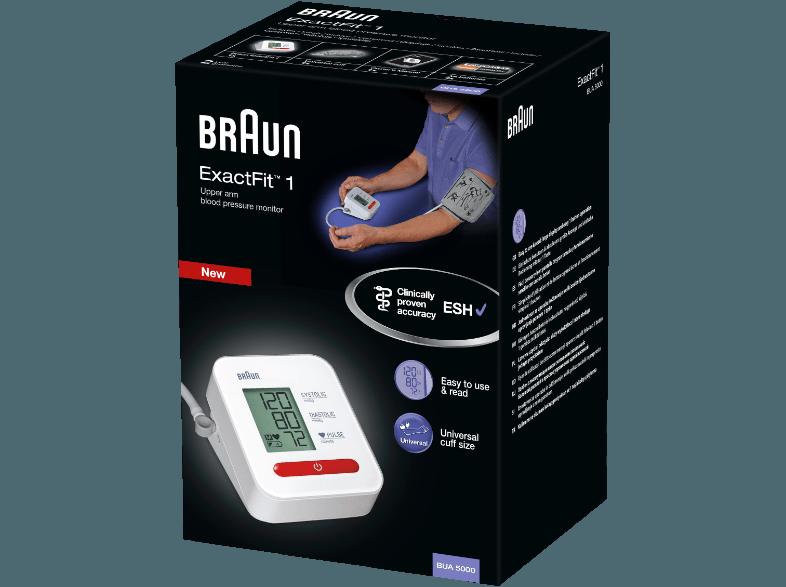 BRAUN ExactFit 1 BUA5000 Blutdruckmessgerät, BRAUN, ExactFit, 1, BUA5000, Blutdruckmessgerät